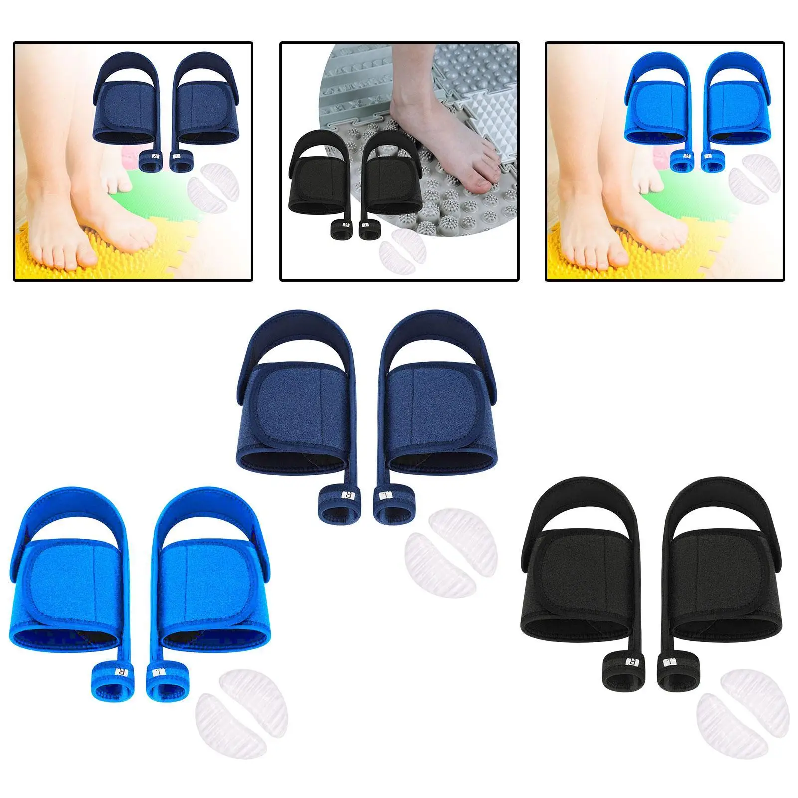 Big Toe Straighteners Stretching Straps for Outdoor Indoor Day Night Support