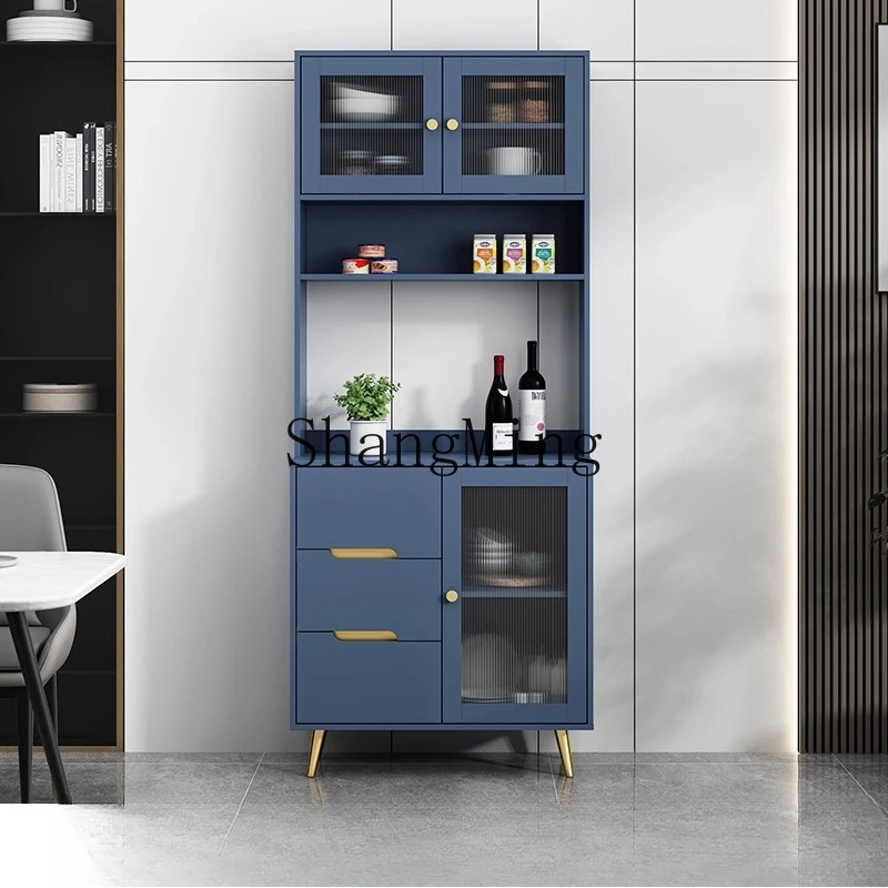 

SM dining side cabinet integrated against the wall modern simple living room large capacity multi-functional locker