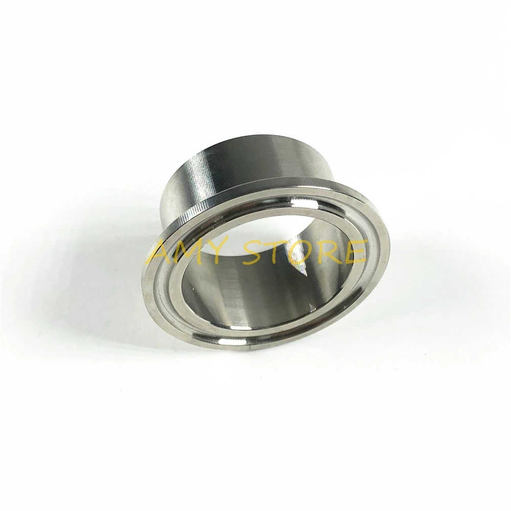 51mm Tube Pipe OD x 2" Tri Clamp Weld Ferrule 304 Stainless Steel Sanitary Connector Pipe Fitting