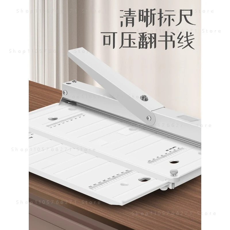 A4/A3+ Manual Small Creasing Machine Greeting Card Crimping Machine Cover Paper Spine Folding Creasing Machine