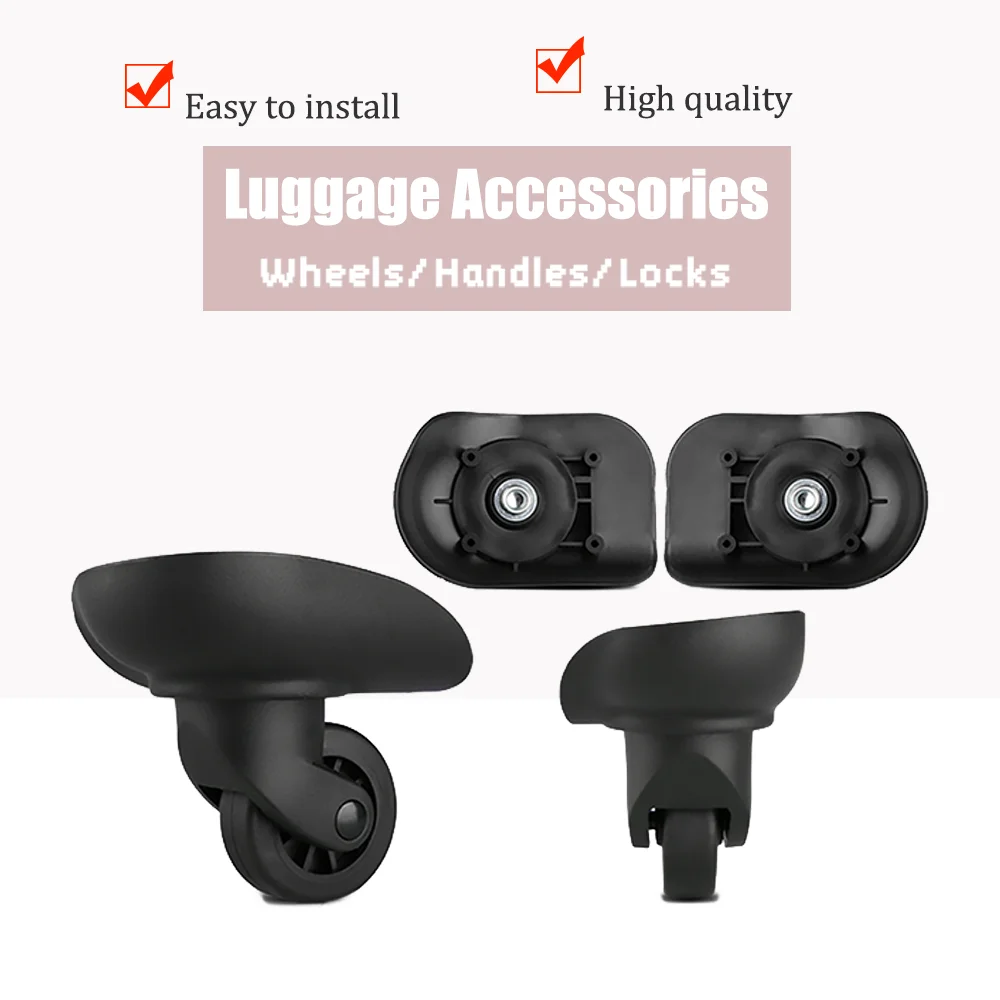 Universal W148 Fit Spinner Wheels for Carry-On & Checked Bags – Seamless Replacement
