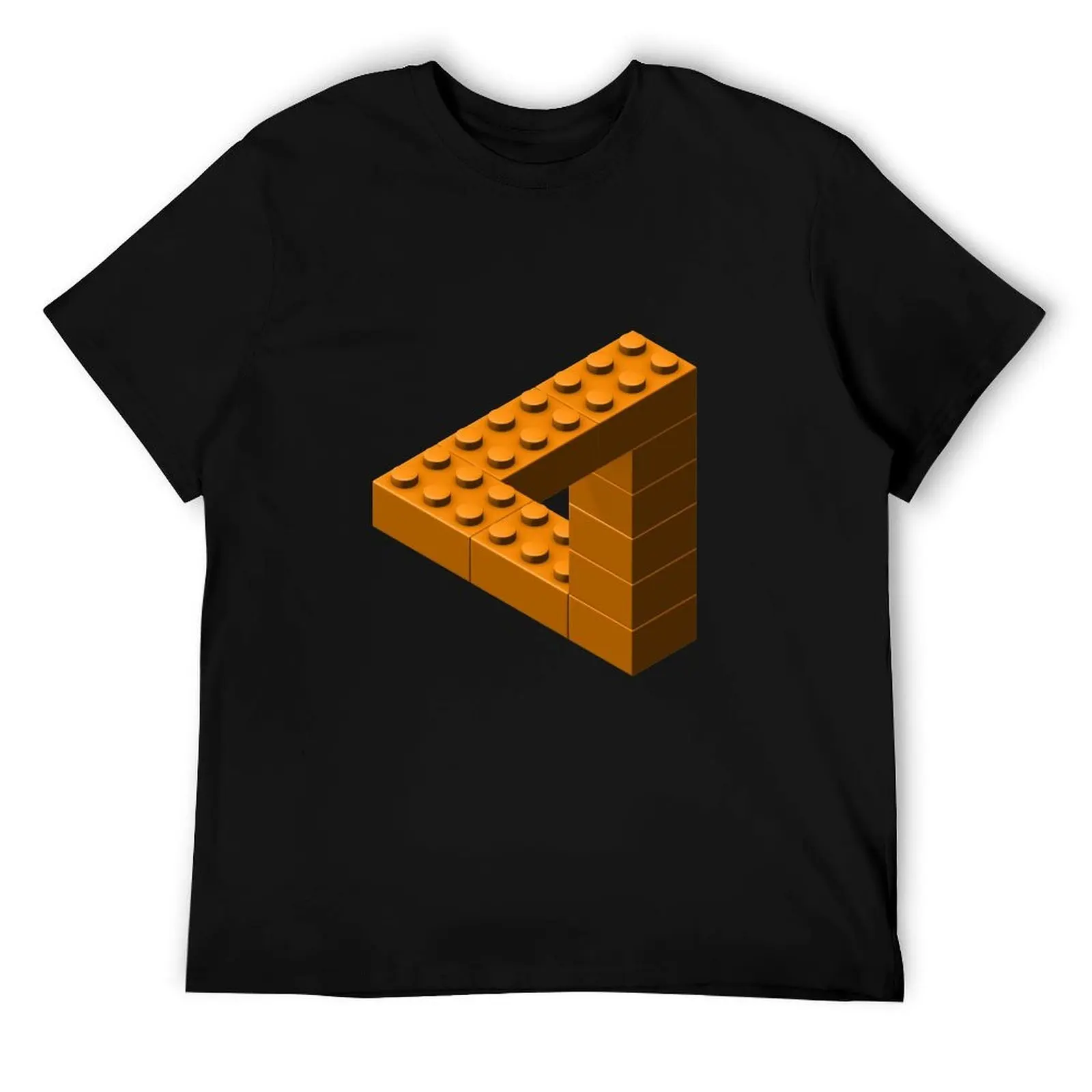 

Escher Toy Bricks - Orange T-Shirt printed t shirts for man t shirts for man pack white T-Shirt
