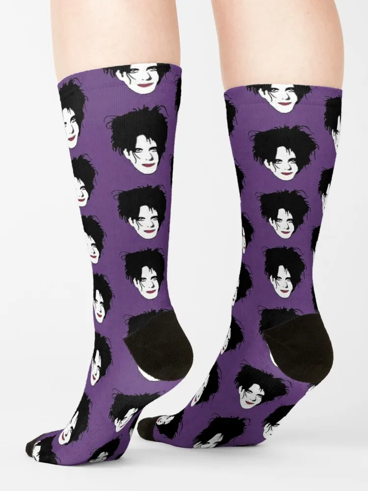 Robert Smith-Calcetines deportivos para hombre y mujer, botas de senderismo, calcetines bonitos