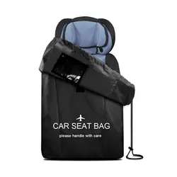 for Airplane Gate Check Bag For Pushchair Cloth Black Car Seat Storage Bag Pram Travel Bag Baby Stroller Bag Stroller Cover