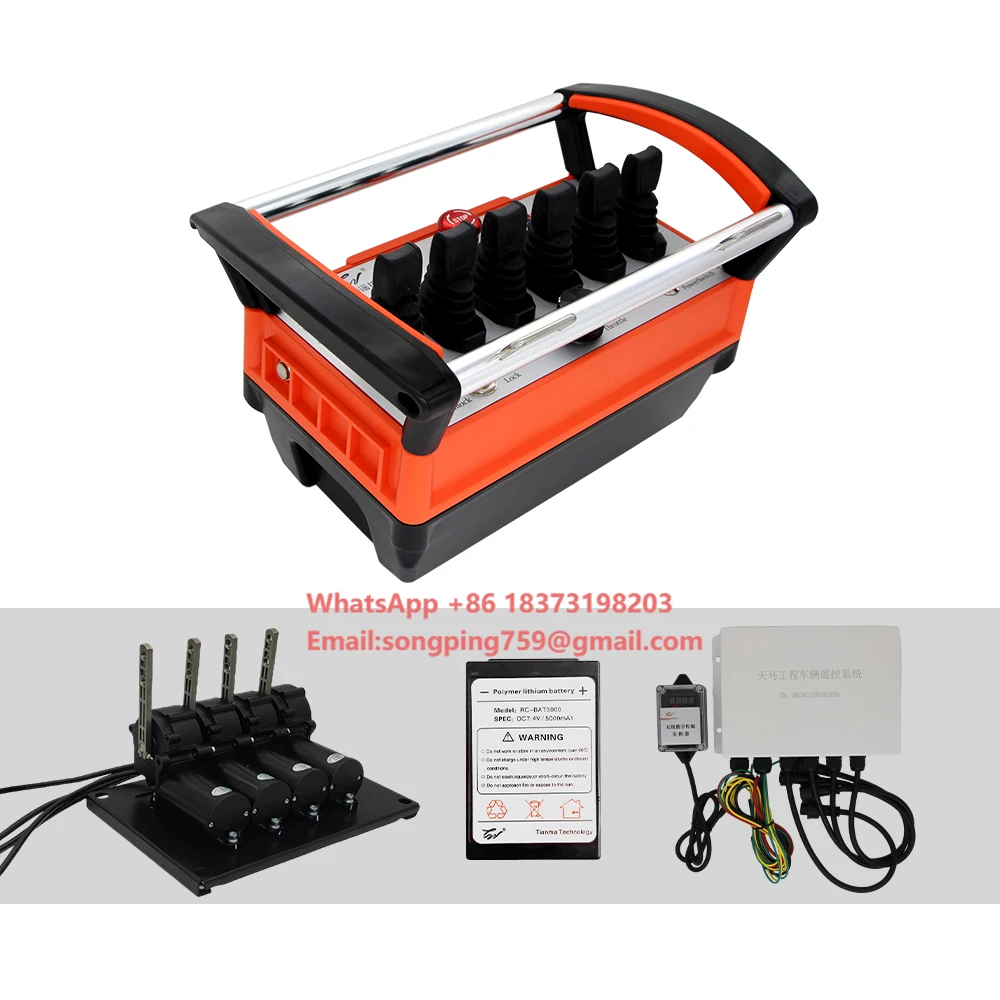 

Самый продаваемый водонепроницаемый джойстик-пульт для уличных кранов и работы в любых погодных условиях