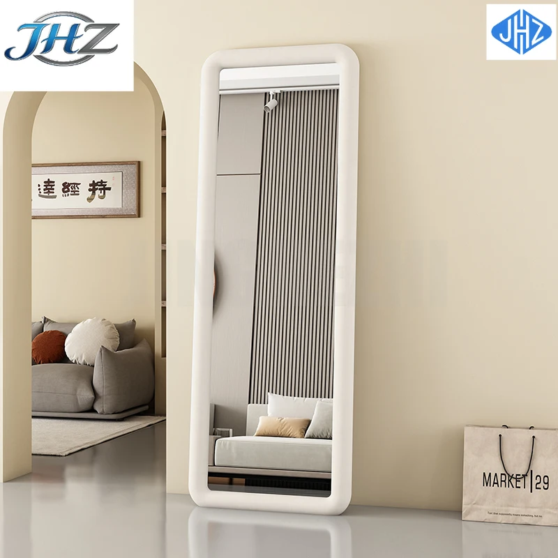 CHKJ-2025NEWDesign Funky Mirror Light Luxury Full Body Irregular Cosmetics Mirror Aesthetic Square Design Espelhos Living Room D