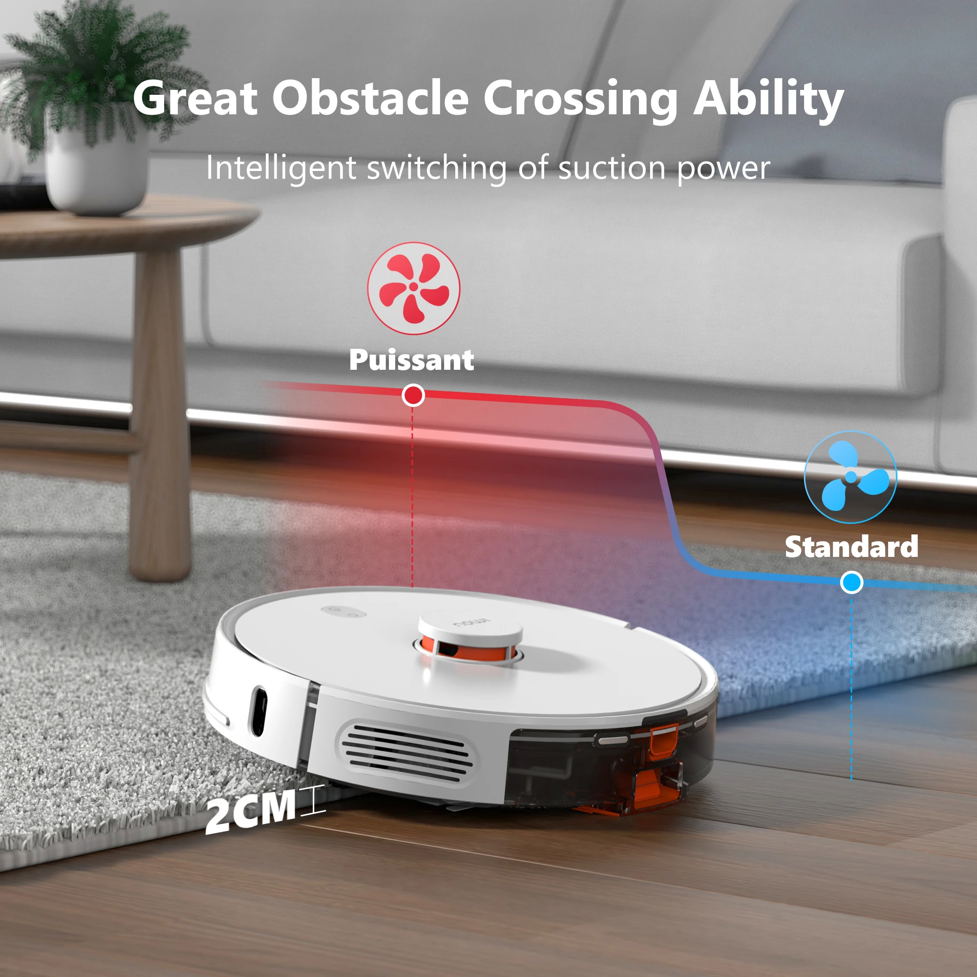 Imou 3 in 1 Vacuum Cleaner Robot Aspirador Friegasuelos Self-empty Home Appliance Intelligent Robotic