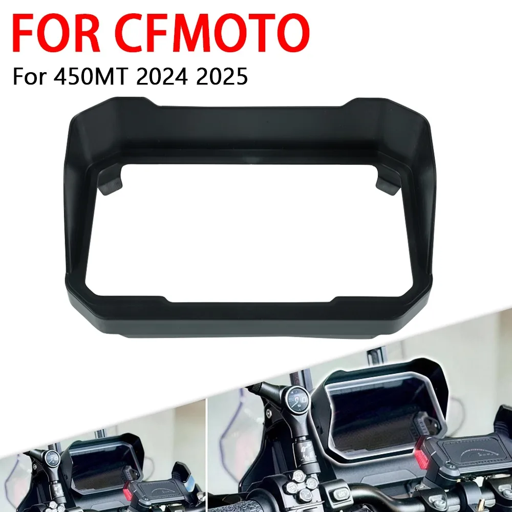 

Motorcycle Accessories Instrument Hat Sun Visor Meter Cover Guard Protector Fit For CFMOTO 450MT 450 MT ﻿450mt 2024 2025
