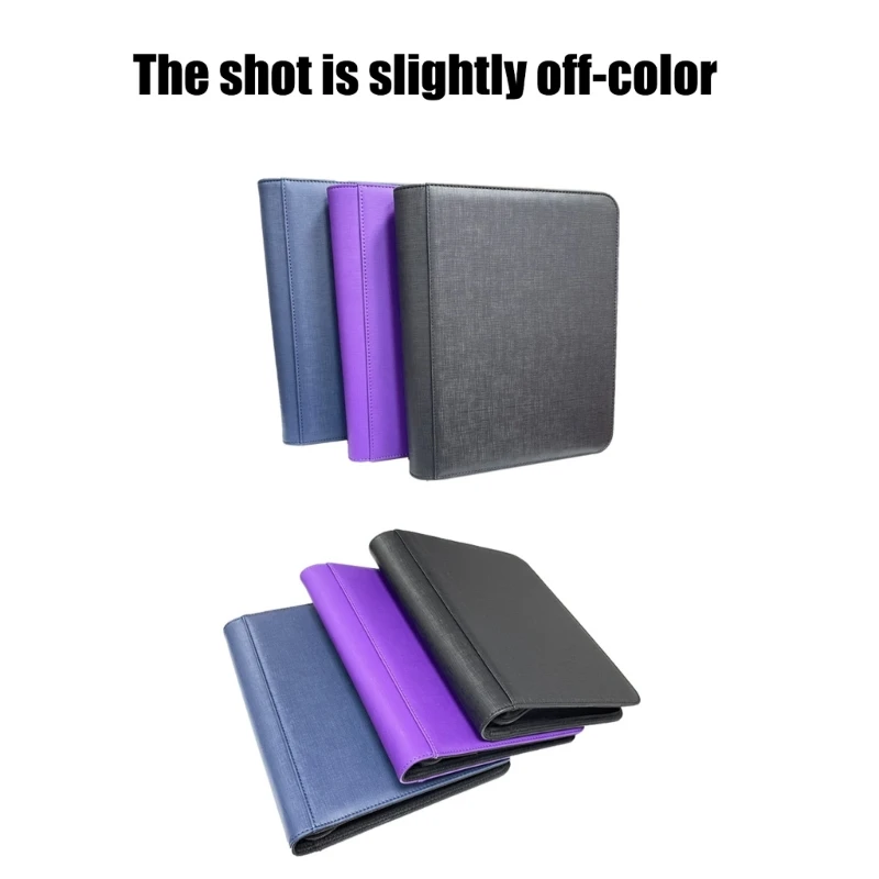 112 جيب مقاوم للماء حامل بطاقة الألعاب بطاقة الألعاب ألبوم بطاقات الألعاب عرض حامل لبطاقات ألعاب البطاقات الرياضية