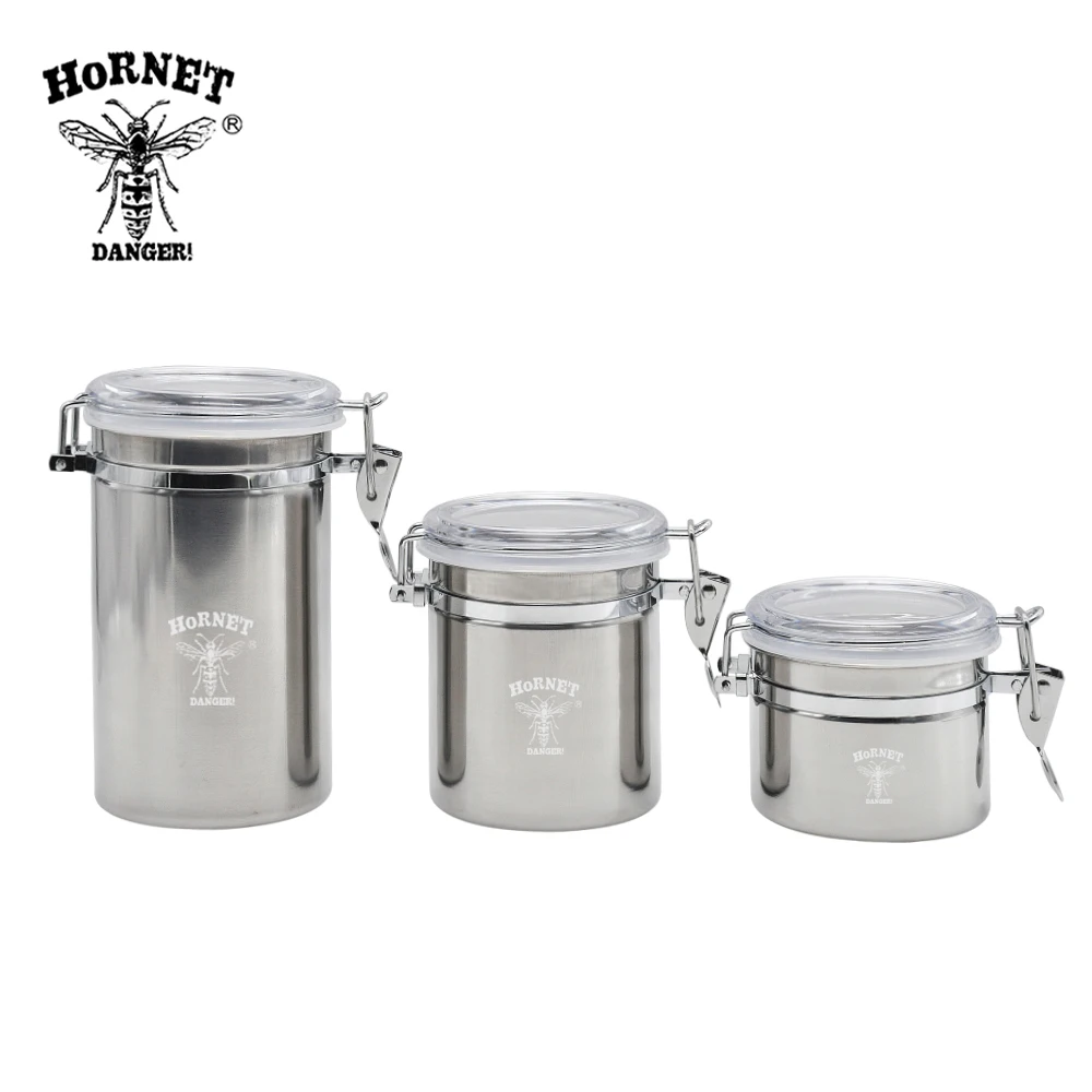 HORNET Stainless Steel Storage Box Spice Storage Jar