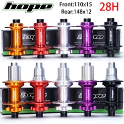 HOPE Pro 4 Hub Front 32H QR 20x110/15x100 Rear 12x142 Boost 12x148 / XD aluminum alloy forging CNC for DH AM FR ENDURO