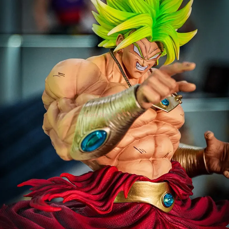 

Dragon Ball Broly Break Anime Figure Advanced Collectible Resin Statue Action Model Home Decoration Gift For Anime Collectors