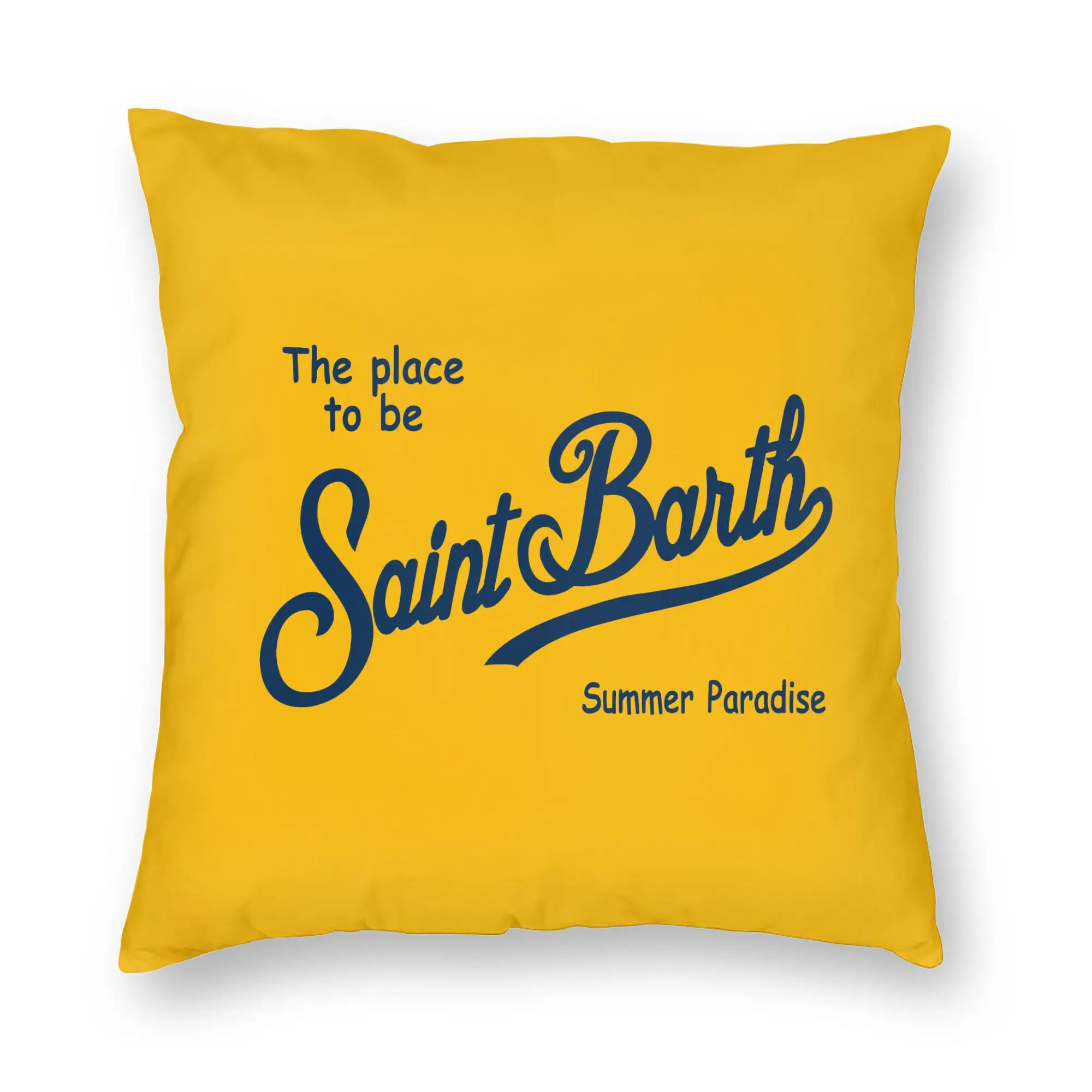 Luxury S-saints B-barths Sofa Cushion Cover Polyester  Pillow Case Home Decor