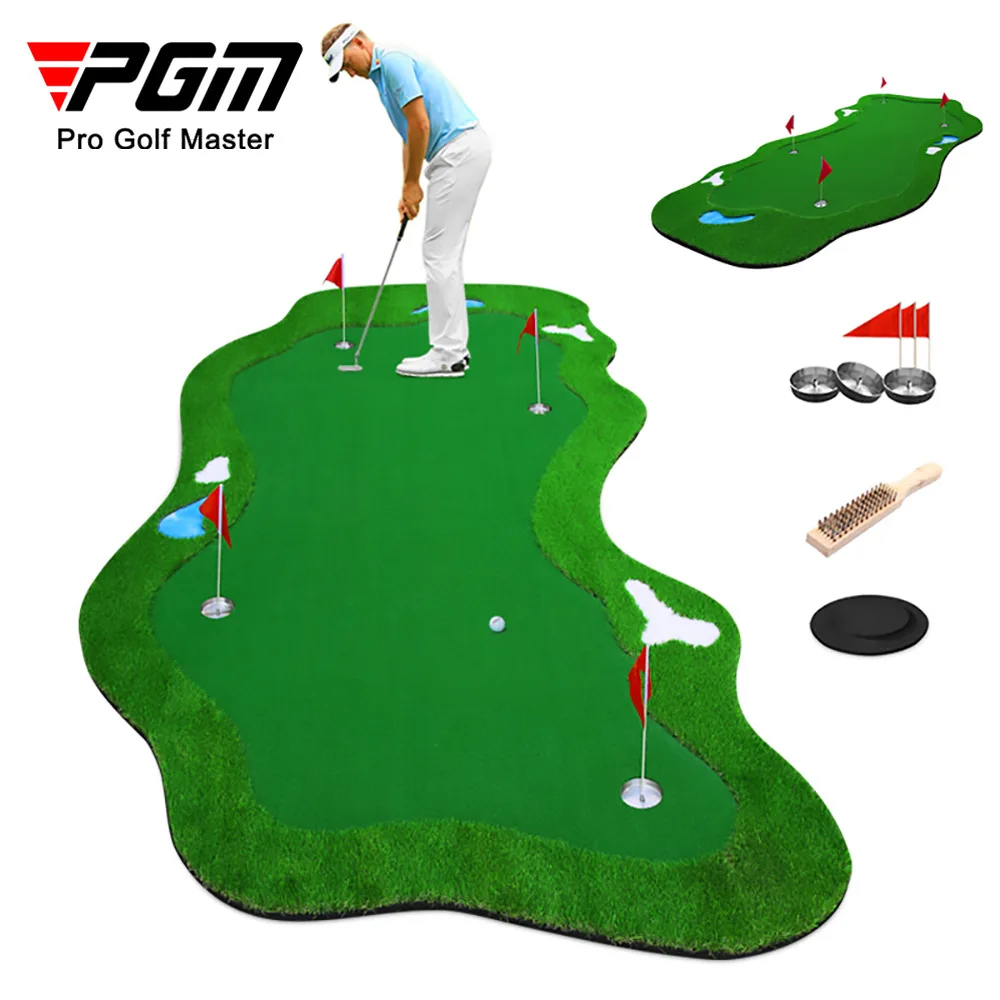 PGM water ripple green with cutter area, indoor golf putter 2 * 4 meters