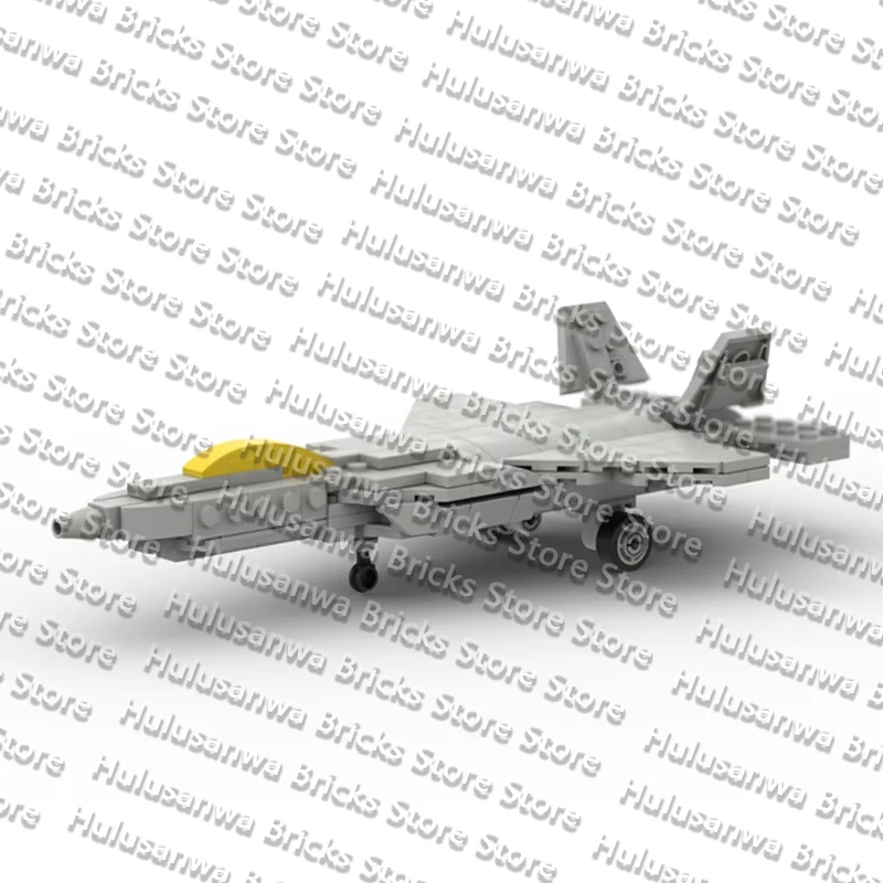 F-22 Raptor Modern Military Fighter Jets Model MOC Building Bricks War Equipment Modular Technology Gifts Holiday Children Toys