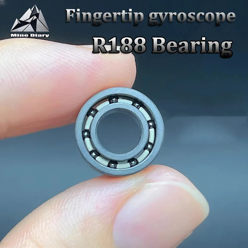 Fidget Spinner Bearings 6.35 * 12.7 * 4.762mm R188 Bearings Fidget Gyroscope Accessories EDC Fidget Toy Parts