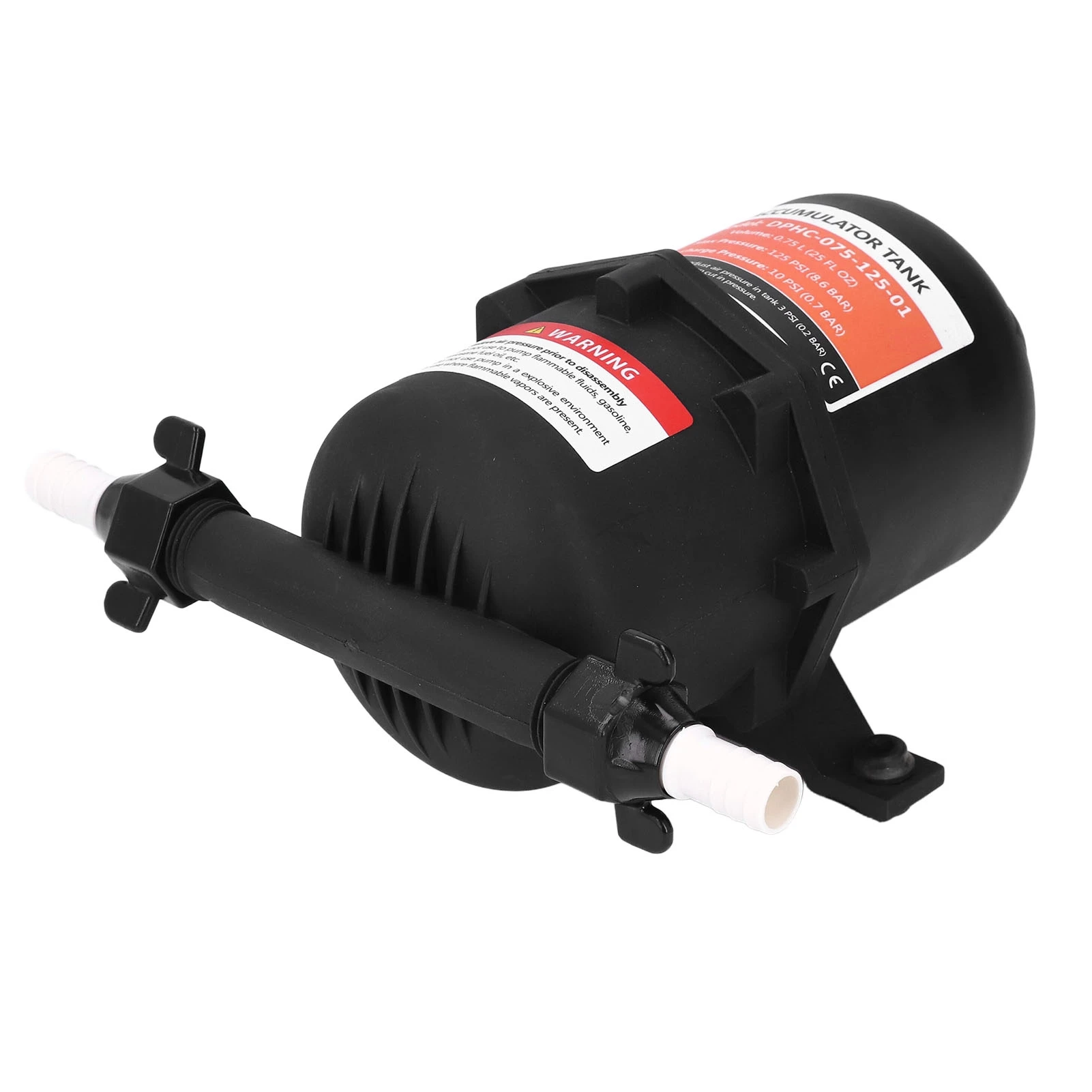 Réservoir d'accumulateur RV 0,75 l maximum 125PSI 1/2MNPT, raccord de Port pour camping-car, bateau, remorques de voyage, caravanes, accessoires de pompe