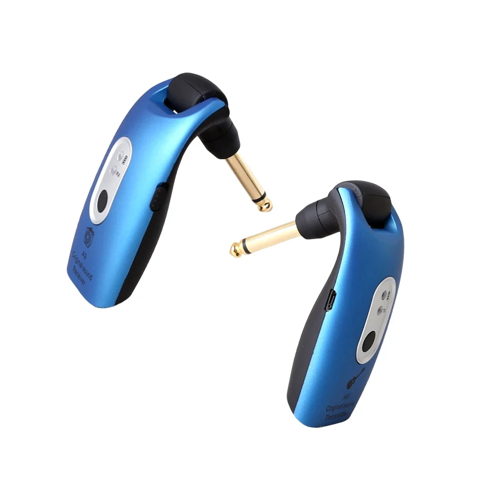 

2.4ghz Wireless Guitar Receiver USB Rechargeable Built-in Long Working Hours Compact Lightweight Rotatable Plug 635Mm