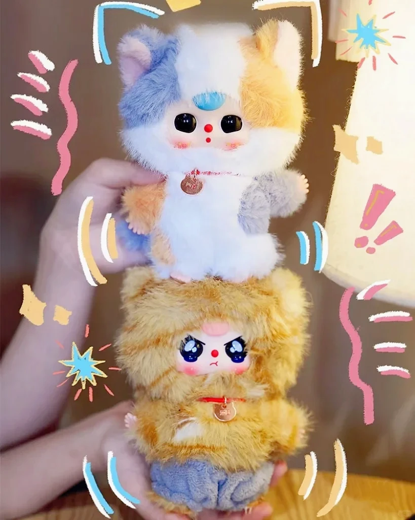 

*-Cat Plush Blind Box Periphery Cute Doll Ornaments Girls Gift Tide Play Whose Cat Is This Figure