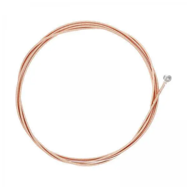 Premium Red Copper Acoustic Bass Strings Anti-rust Strong Tone Guitar Components Set Repair Parts for Folk Guitar Use