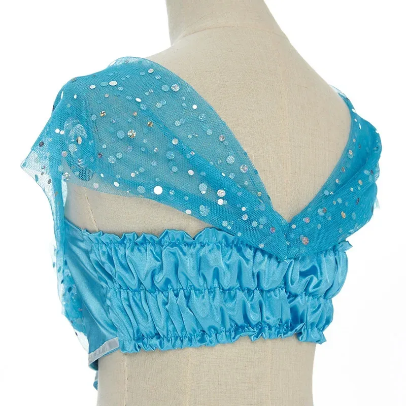 Anime Cosplay Women Princess Outfit Jasmine Ball Gown Dress Aladdin Cosplay Costume For Adult Stage Costumes Carnival Party 72th - view 3