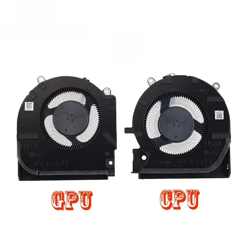 New Laptop CPU GPU Cooling Fan NS75C06-20K21 NS75C06-20K22 DC5V 0.6A 4Pin for HP VICTUS 16-E 16-D 80W RTX3060