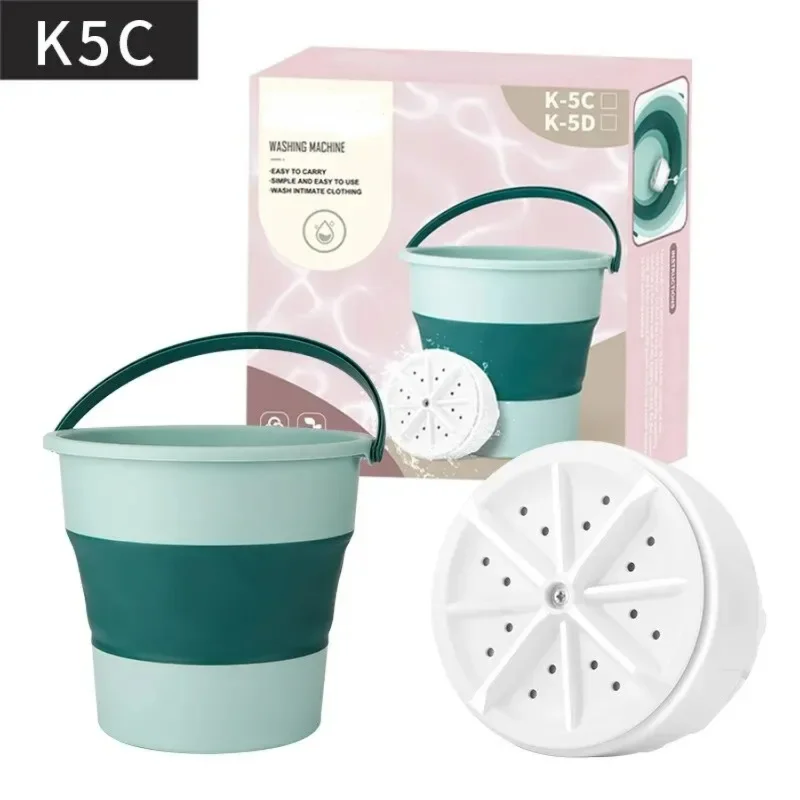 Portable USB Charging Turbo Mini Laundry Creative Small  Appliance Small Washing Machine