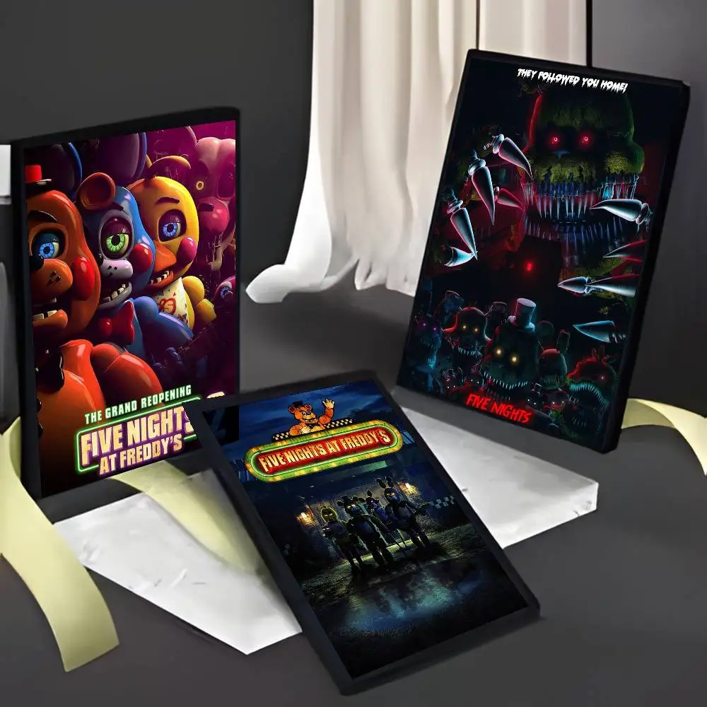 F-Five أفلام N-Nights في Freddys-TV سلسلة ملصق مقاوم للماء HD الفن لزجة جدار غرفة نوم المنزل الديكور الجمالي الهدايا