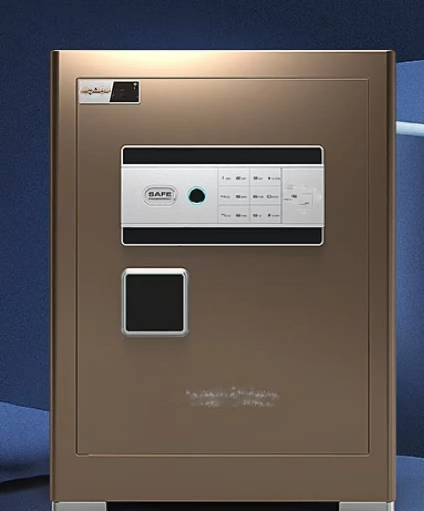 Safe Box Household Small Safe Anti-Theft Alarm Wall Entry Hotel Office Intelligent WiFi Storage Safe Cabinet