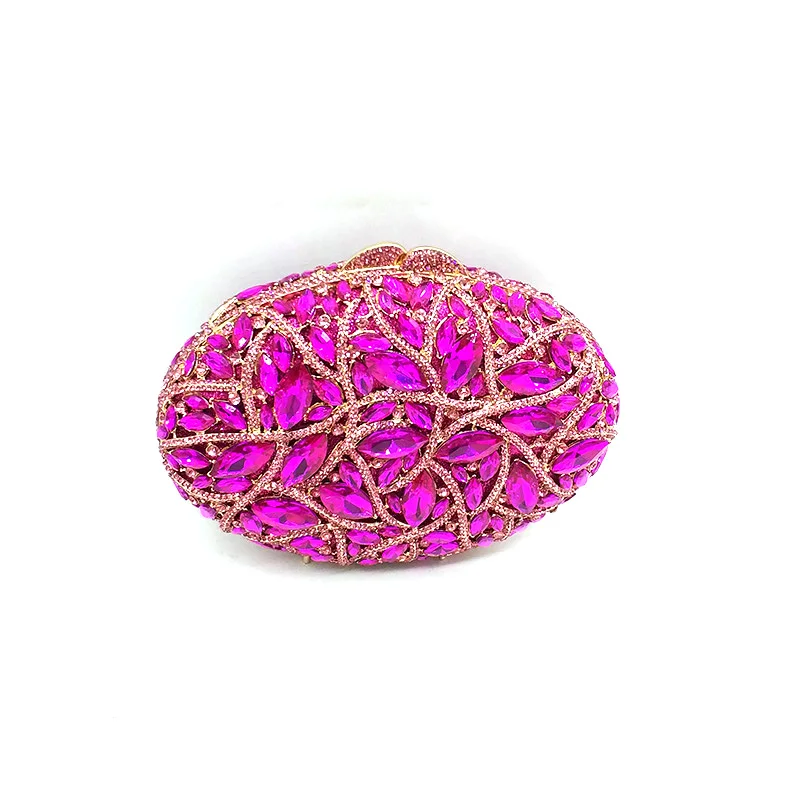 

Girls' Crystal Dinner Clutch - Shimmery Cute Pattern Prettier Than Fad Purses Stylish Sweet 16 Event Accessory