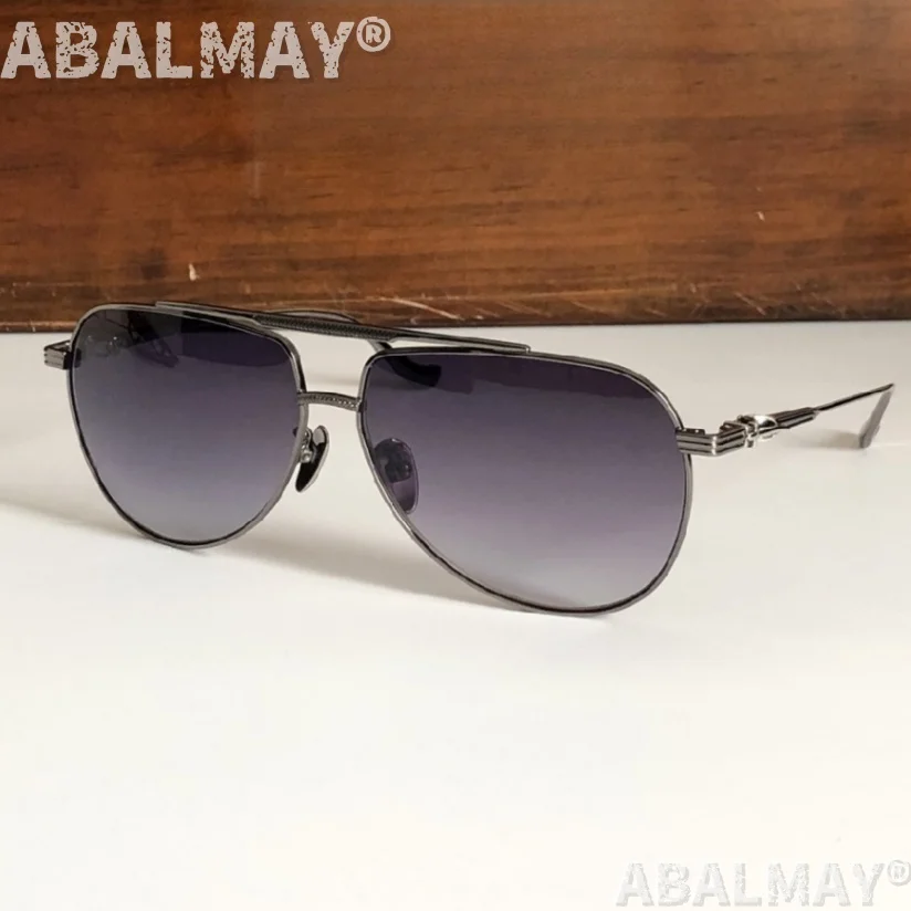 نظارات شمسية عالية الجودة للرجال والنساء 8171 مقاس 61-12-150 نظارات شمسية بتصميم عصري فاخر من التيتانيوم UV400 مع صندوق