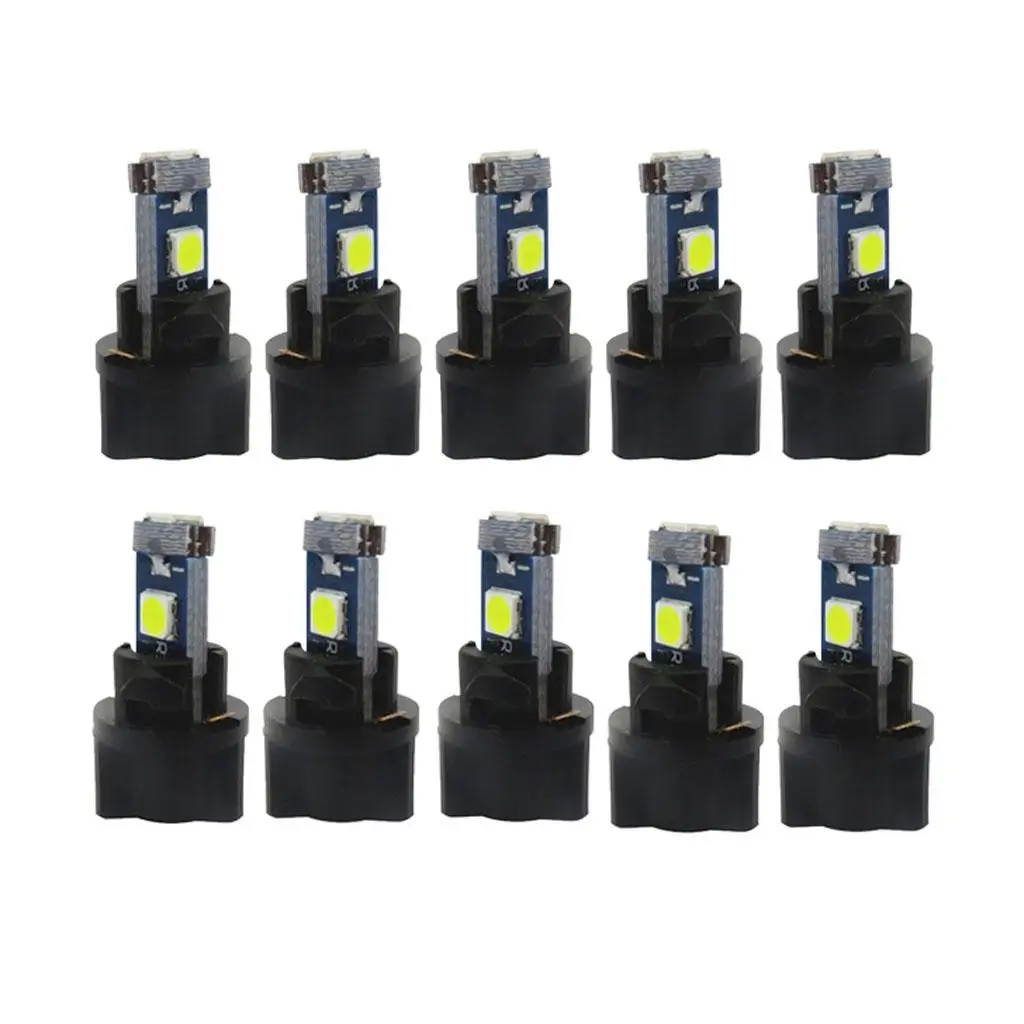 

T5 3030 LED Speedometer Odometer Gauge Light Instrument Panel Cluster Bulb for Car DC12V Dashboard Replacement