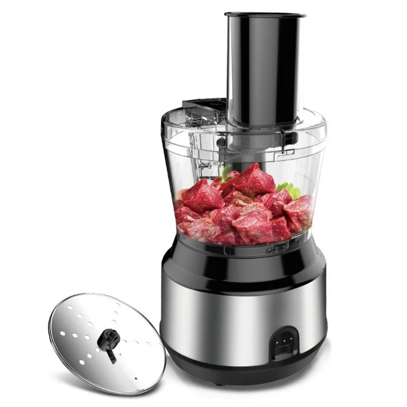 Rechargeable Electric Meat Grinder Multifunctional Portable Slicer Shredder Food Processor for Household Kitchen