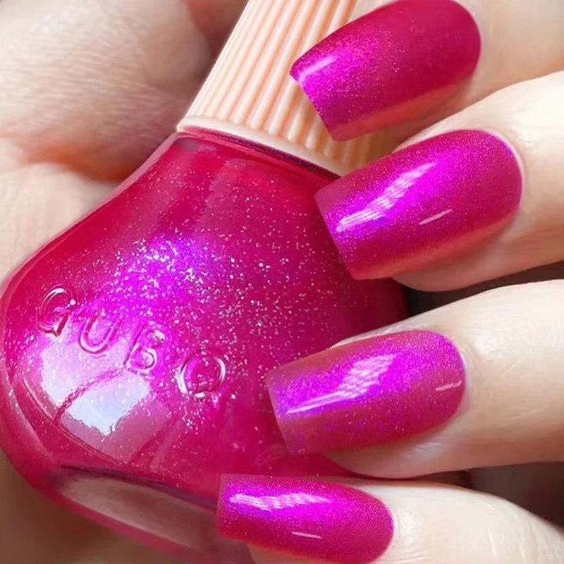 

45 Colors Nail Polish Oil-based Nails Polish No-bake Quick Dry Non-tear Small Glitter Nail Gel Transparent Red Nail Art Tools