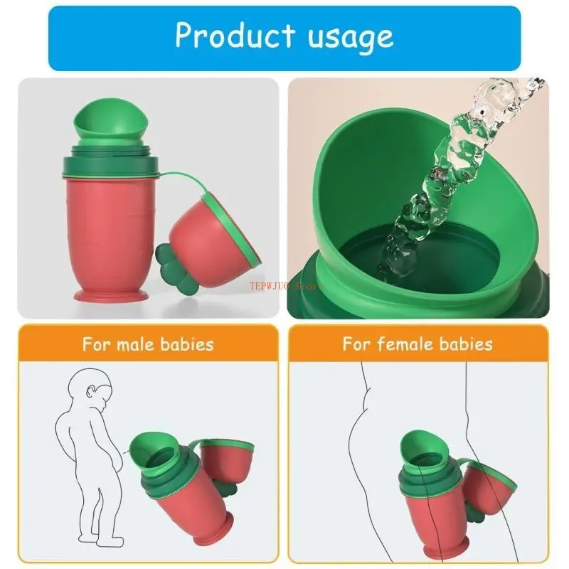 U50F مبولة تدريب على استخدام المرحاض للأطفال الصغار بسعة كبيرة وقمع ناعم ترقيات المرحاض في حالات الطوارئ للاستخدام المريح أثناء