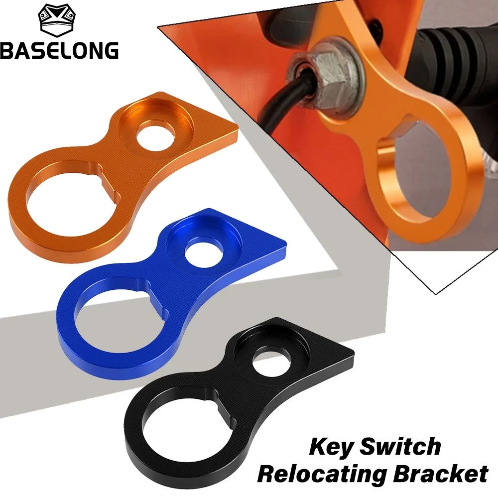 

For KTM 250 350 450 500 EXC F EXCF EXC-F Six Days 2017-2025 2024 2023 2022 2021 2020 Motorcycle Key Switch Relocating Bracket