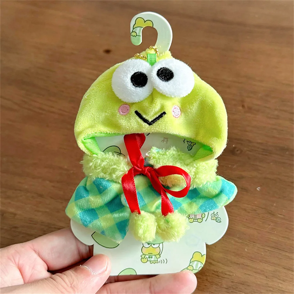 كيتي سينامورول كورومي بلدي ميلودي Pochacco Pompompurin هانتون الضفدع الملابس مجموعة مناسبة 8-10 سنتيمتر أفخم دمية لعبة