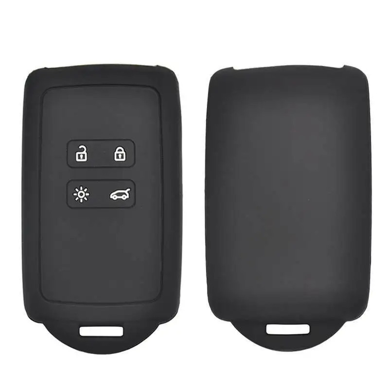 Key Set For Renault Clio Koleos Megane Captur Kadjar High-End Car Luxury Leather Key Set Car Remote Control Protective Cover