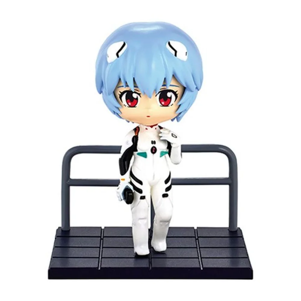 6cm 3pcs/set Anime New Century Evangelion Figure Asuka Langley Soryu Action Figures PVC Statue Model Collection Toys Gifts view 3