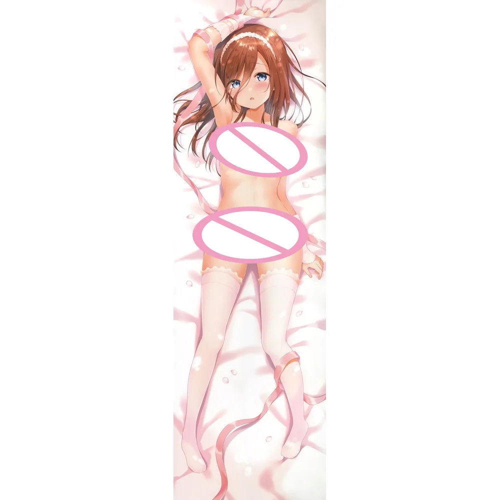 

Nakano Miku なかの みく Dakimakura Anime Collection Split Leg Adult Pillows Cover with Holes Life-size Body Double-sided Print