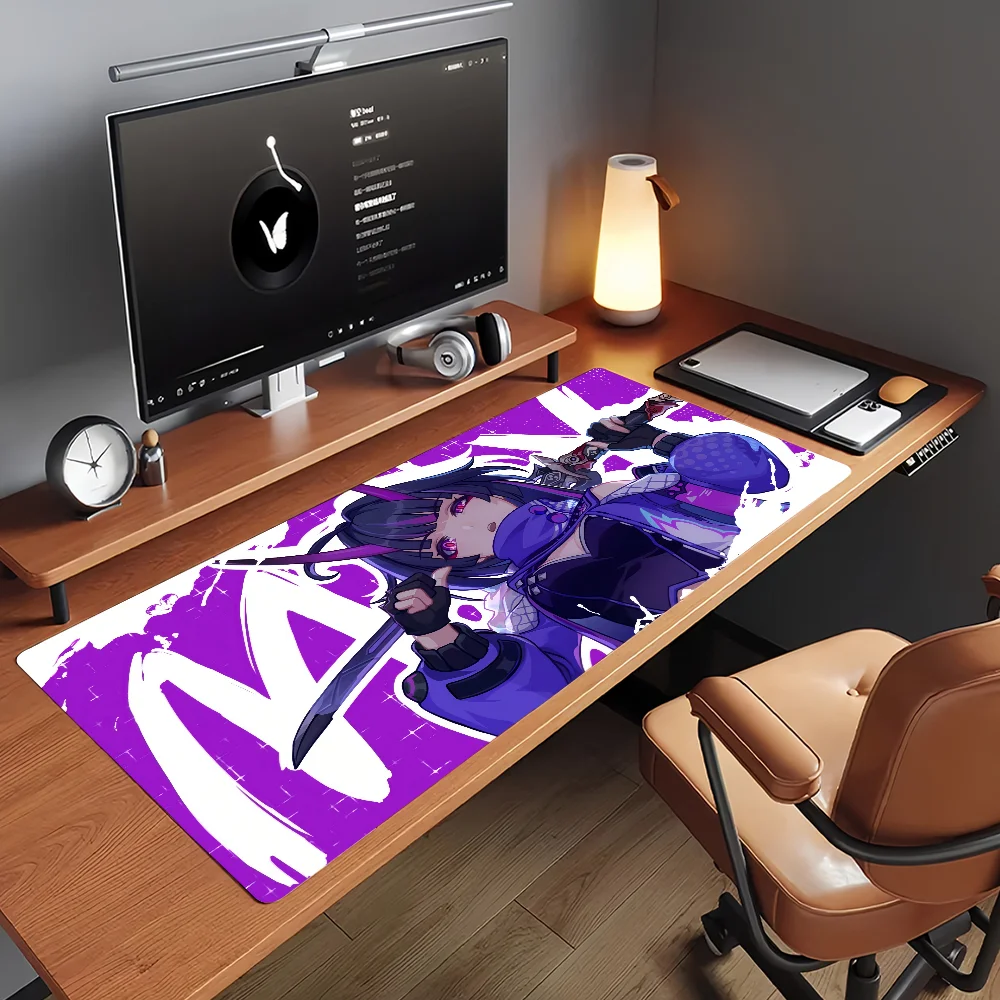 Game Honkai Impact 3 Raiden Mei Mouse Pad Non-slip Rubber Gamer Balance Computer Mat Decoracion Deskmat Laptop Office Large