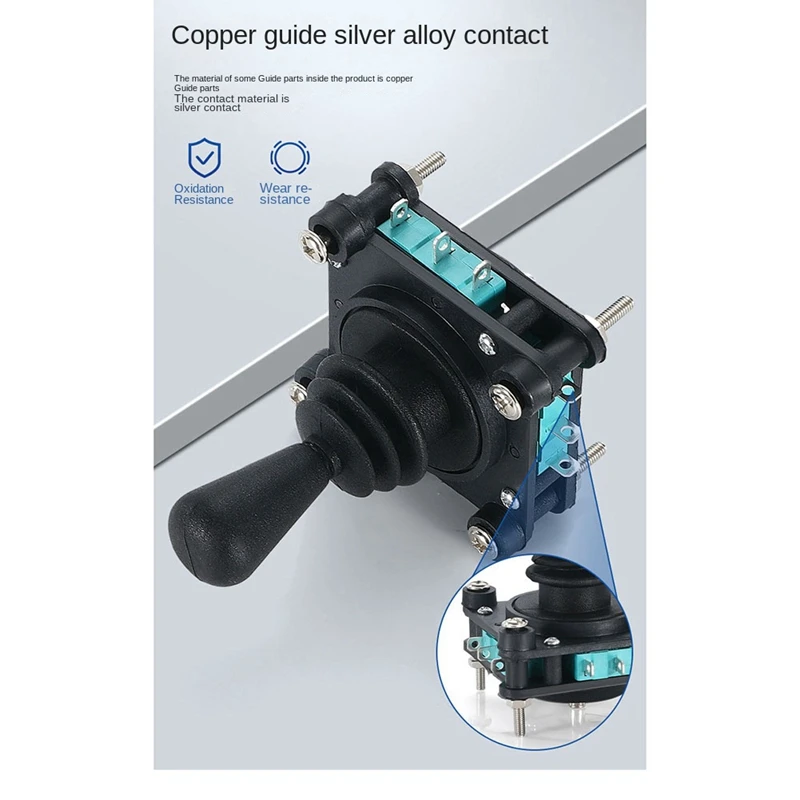 Monolever จอยสติ๊กสวิทช์ปุ่ม 2 4 8 Way รีเซ็ต Momentary สลับ Cross-Rocker Switches SCV4-YQ-05R2G ทนทาน