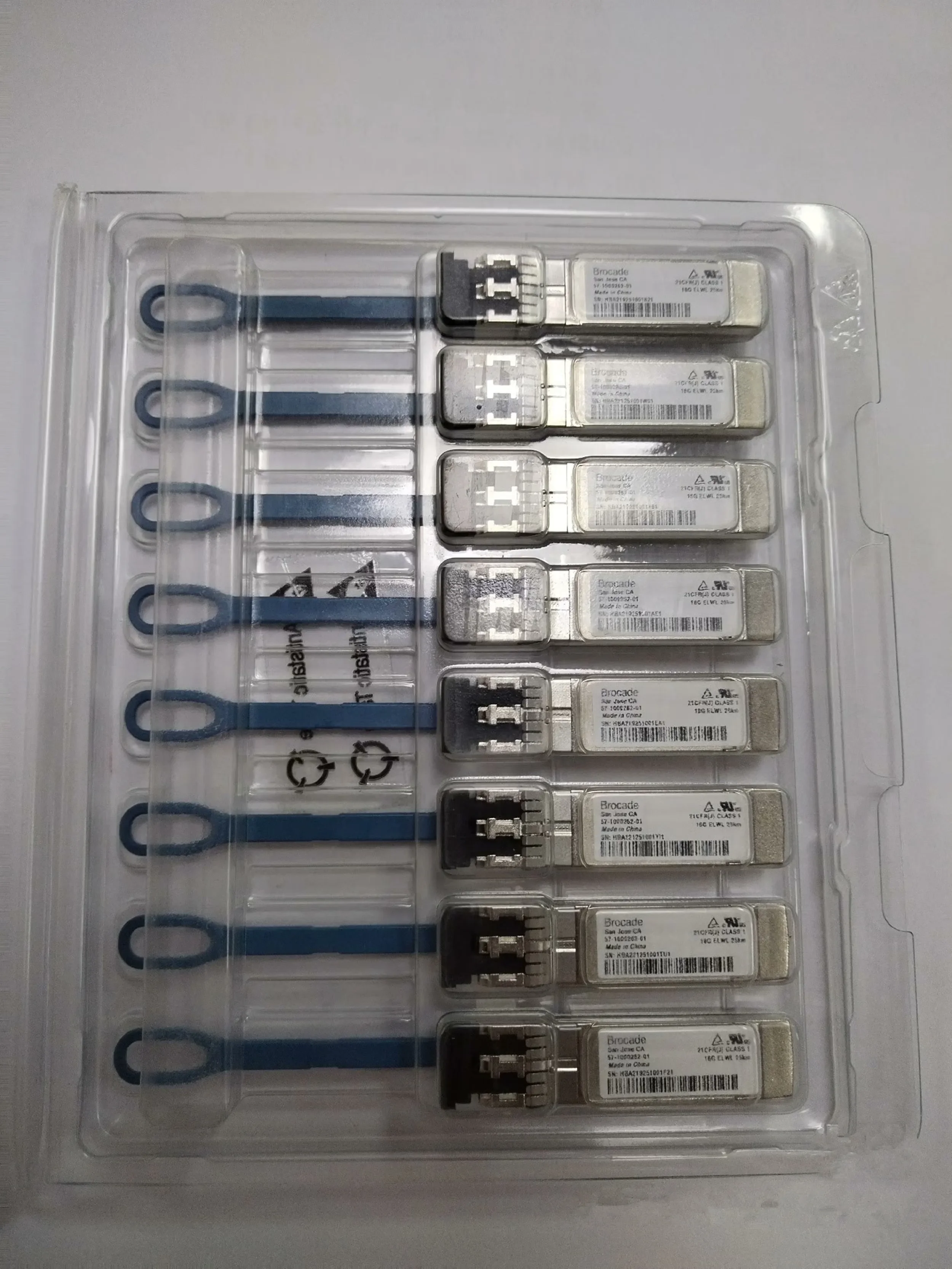 57-1000262-01/Brocade 16g 25km sfp switch/XBR-000258/Used in Brocade 6520,6510,6505 Optical Transceiver 16g  lw sfp fiber switch