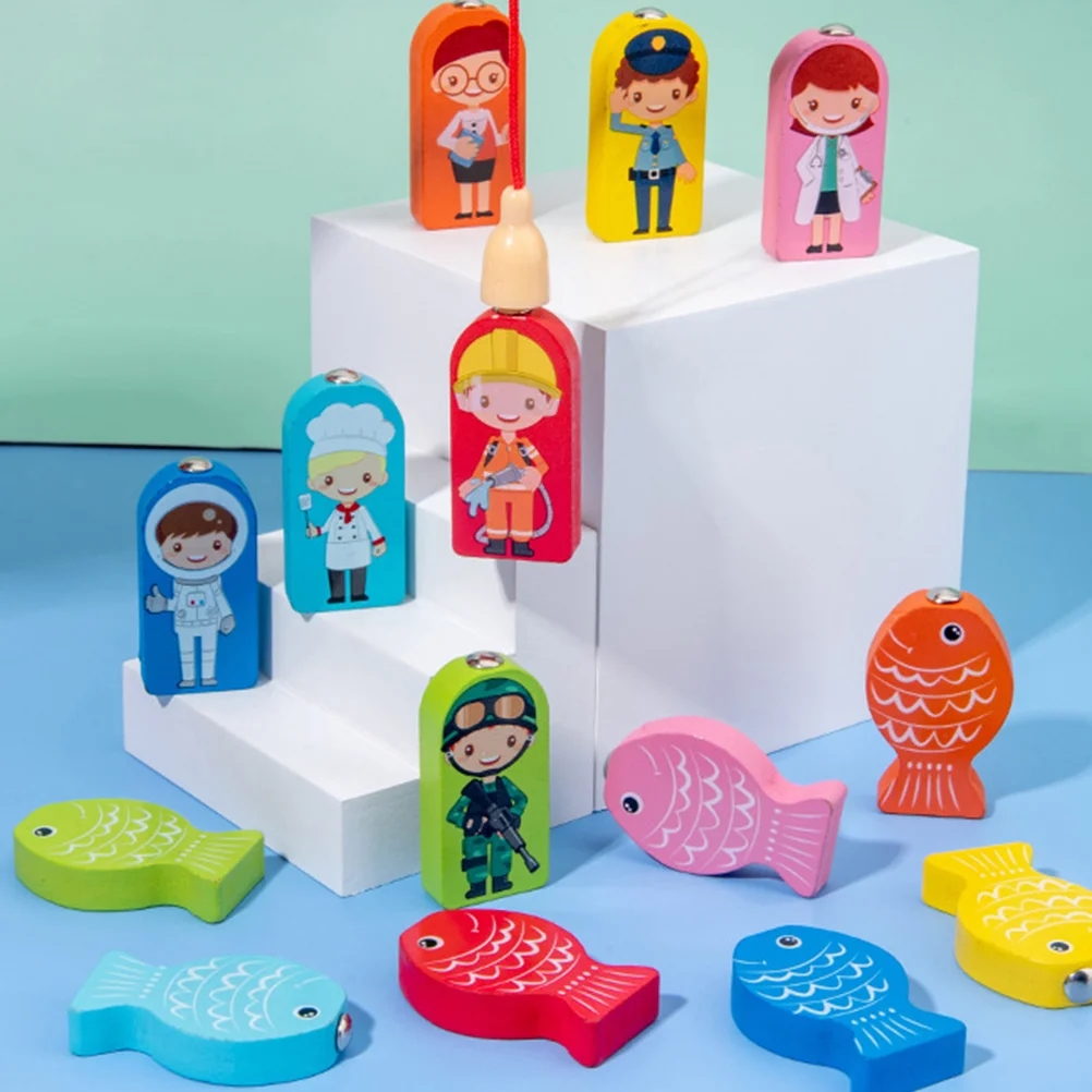 

Игрушки «Семь в одном», доска с цифрами для рыбалки, раннее образование, логарифмические детские красочные строительные блоки