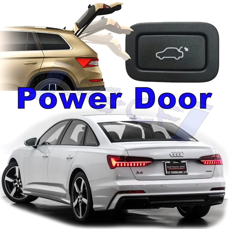 Support de porte arrière de voiture, amortisseur de choc, actionneur de levage électrique, support de poteau de couvercle pour Audi A6 a8 4K RS6 2019 ~ 23