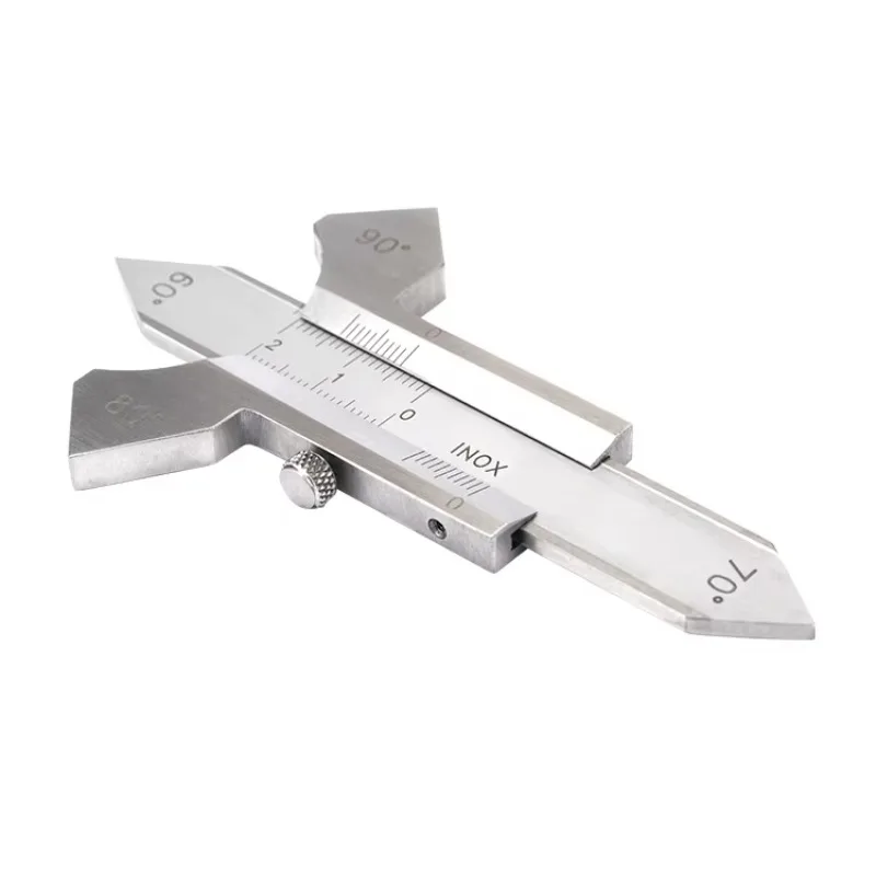 Hot Sale Dasqua Stainless Steel 20 mm Welding Gauge Weld Seam Inspection Gauge Calibrador De Soldadura