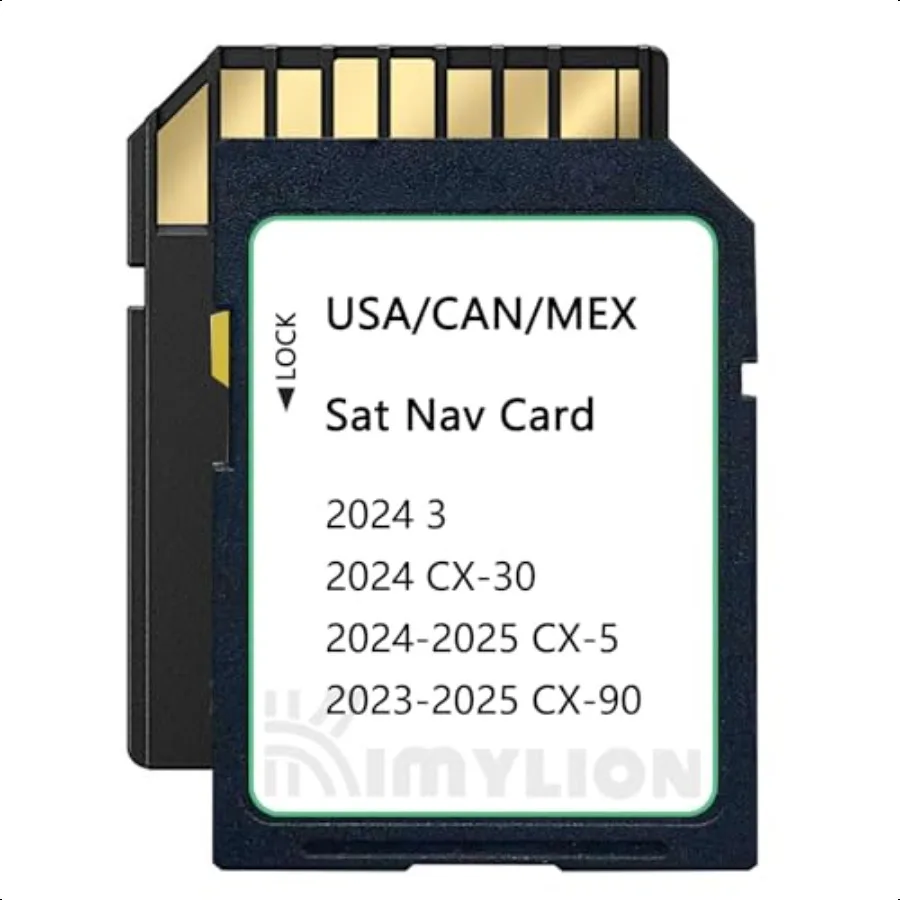 

Navigation SD Card Latest Version GPS Maps Compatible with 2024 CX30 3 20242025 CX5 20232025 CX90 USA CAN MEX Maps