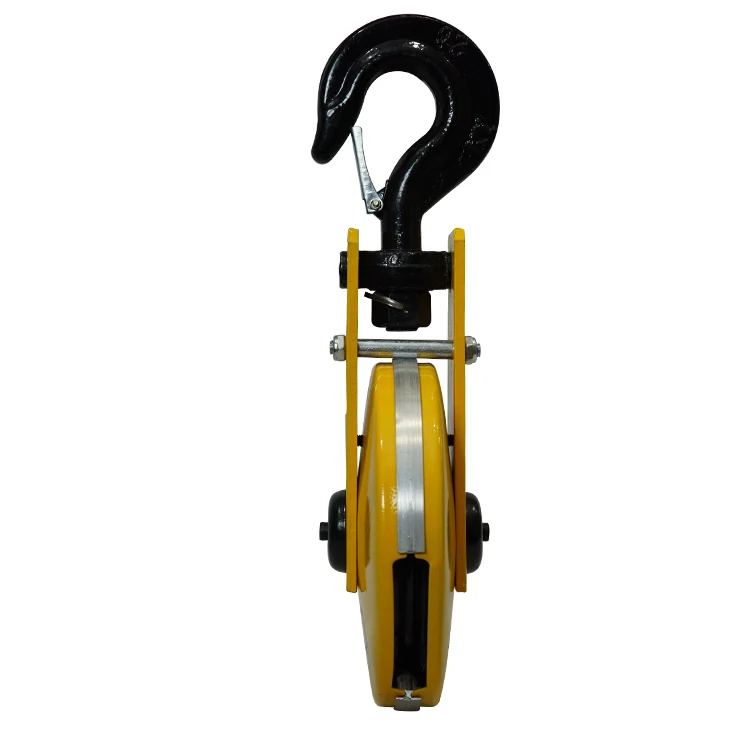 Small Rope Bearing Lifting Wheels Sheave Pulleys For Open Side