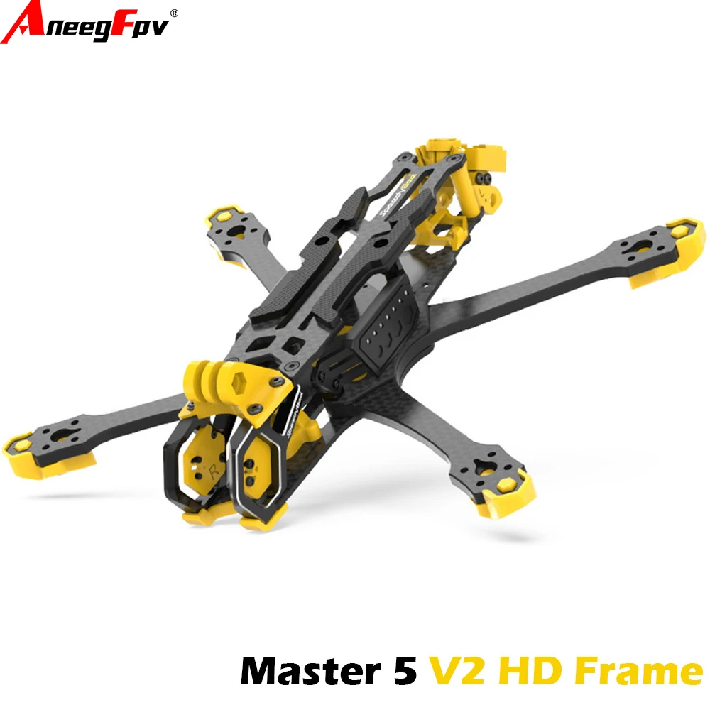 

Runcam SpeedyBee Master 5 V2 5-Inch FPV Freestyle RC Racing Drone Frame with O3 Air Unit Digital VTX for Drone Racing