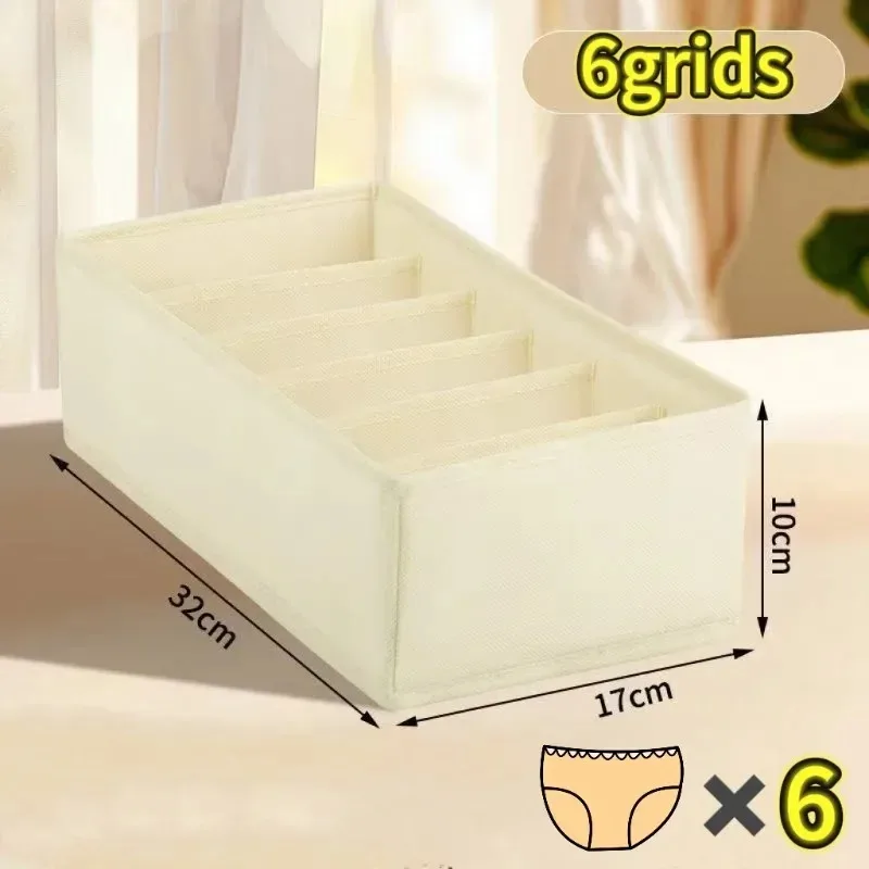 1PC Household Wardrobe Organizer - Drawer Storage Box for Underwear Socks Bras Clothes - Cabinet Saver Underwear Bag for Closet